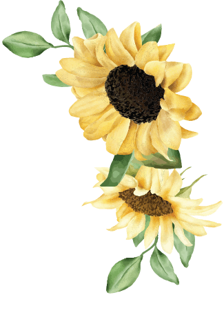 Sunflower decoration